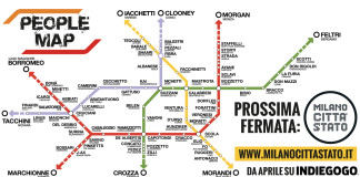 mappa metro People Milano