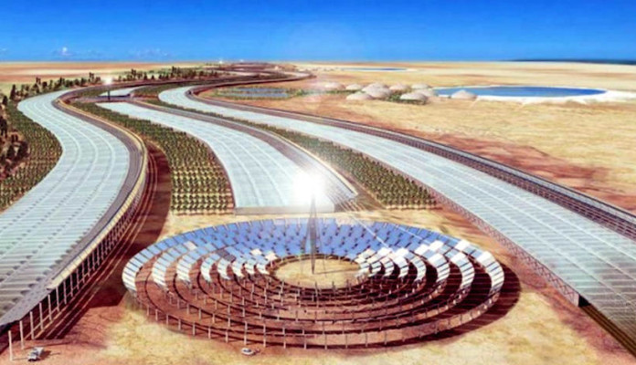 fotovoltaico record nel deserto del Marocco