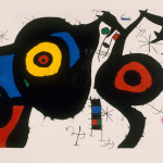 Joan Mirò, I due amici, 1969, Acquaforte, acquatinta e carburo di silicio, cm 71,5 x 106,5 - Barcellona, Fundaciò Joan Mirò © Successiò Mirò by SIAE 2016