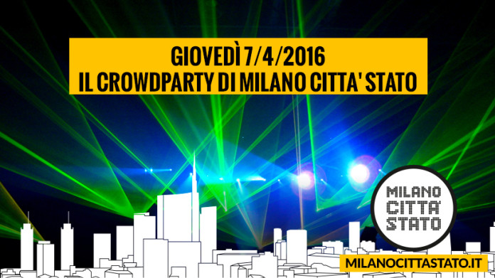 Invito crowdparty milano citta stato