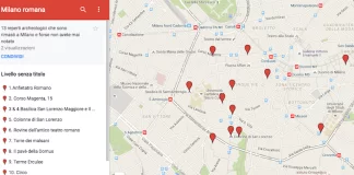 MAPPA MILANO ROMANA CITTA STATO