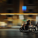 girare in scooter