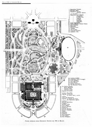 parco sempione milano esposizione universale