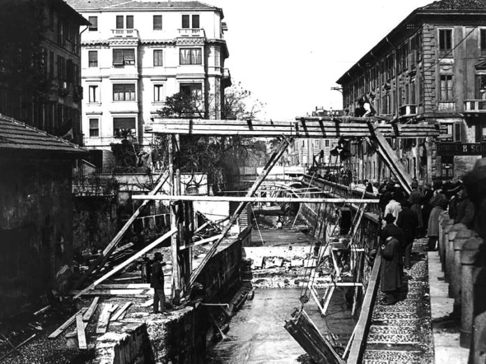 copertura navigli in via senato