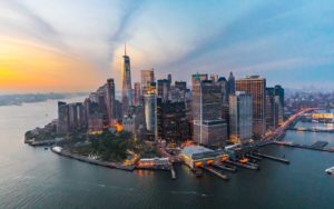 Lo skyline di Manhattan a New York, la numero uno tra le alpha cities