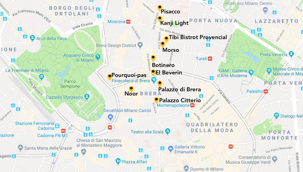 quartiere brera