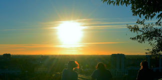 tramonto monte stella