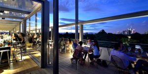 tramonto osteria con vista triennale