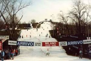 campionati italiani di sci a milano (montagnetta)
