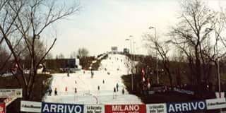 campionati italiani di sci a milano (montagnetta)