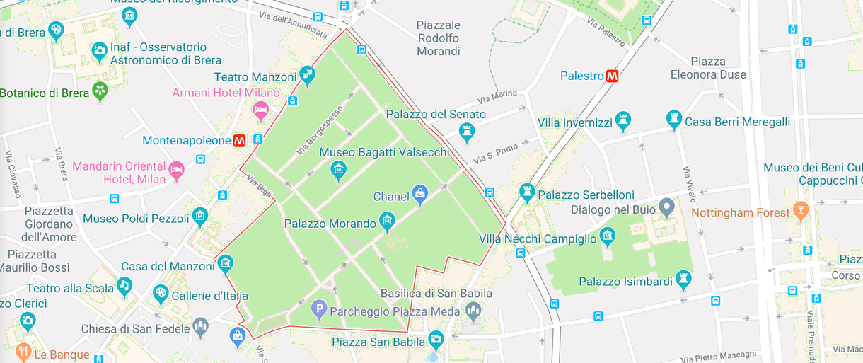 parco della moda