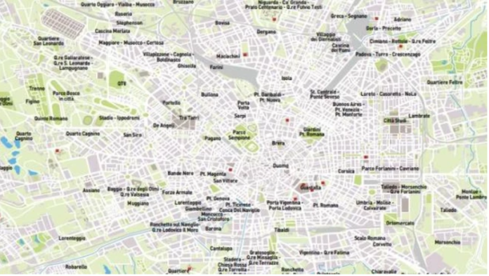 mappa dei quartieri fonte: urbanfile.org