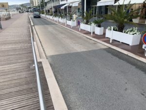 asfalto rifatto (Antibes- Juan Les Pins)