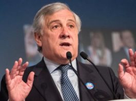 Antonio Tajani, presidente di Forza Italia