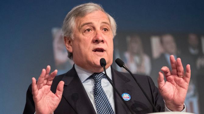 Antonio Tajani, presidente di Forza Italia