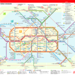 La mappa della metro di Berlino