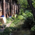 La roggia Gerenzana in via Tertulliano verso via Venosa (fonte: http://quattronet2.it)