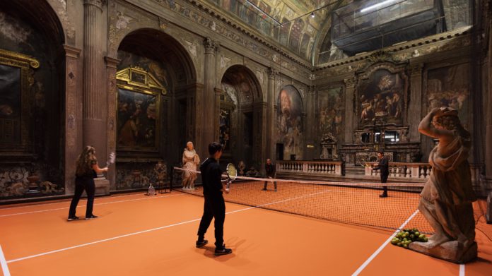 Partita di tennis in San Paolo Converso