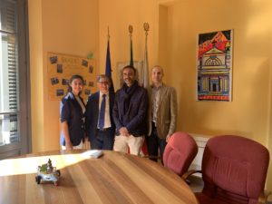 Delegazione District Tour di Milano città Stato con il presidente Lardieri