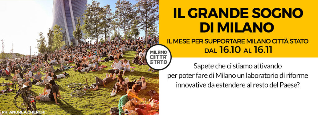 Clicca per partecipare al grande sogno di Milano