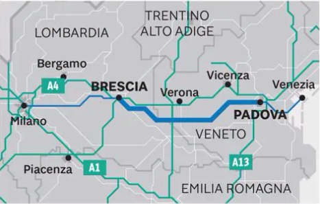 Alta Velocità Milano-Venezia