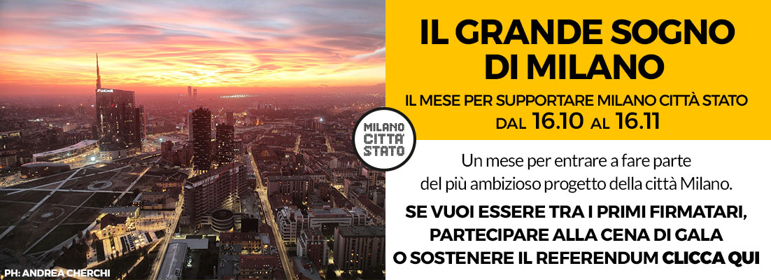 Clicca qui se vuoi partecipare al grande sogno di Milano,