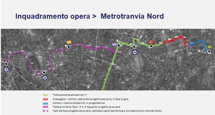 Metrotranvia nord