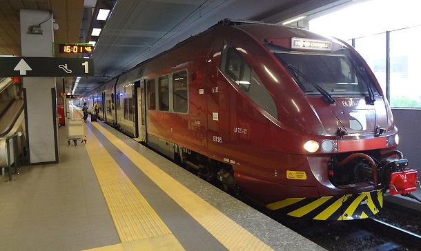 Treno per Orio al Serio sarà come il Malpensa Express