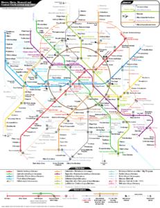 Mappa metro Mosca