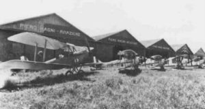 Gli hangar di Taliedo