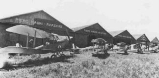 Gli hangar di Taliedo