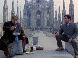 Pozzetto e Mazzarella in una scena di "Un povero ricco"