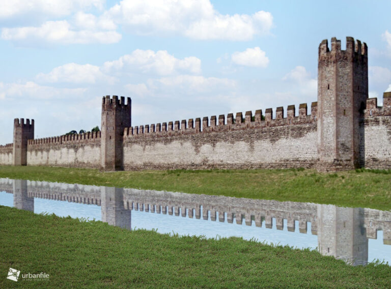 Le MURA MEDIEVALI di MILANO sono ancora osservabili in un unico tratto