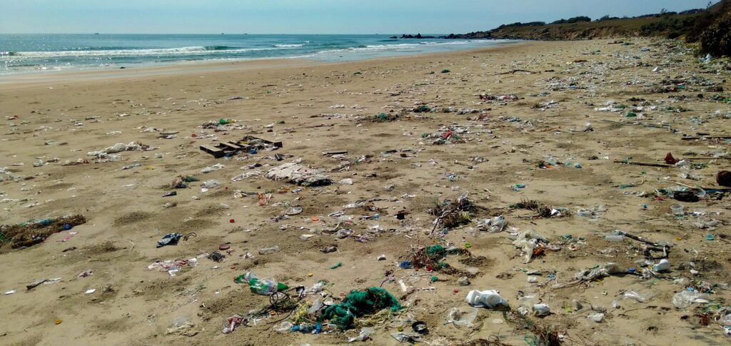 Plastica spiaggia