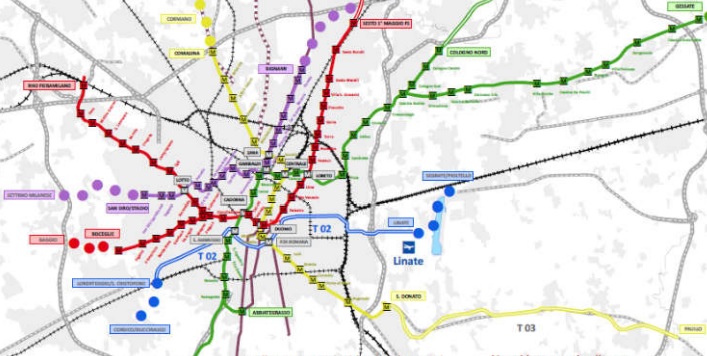 Credits documento piano Città Metropolitana Milano - Estensioni metropolitane in cantiere, approvati e allo studio Credits documento piano Città Metropolitana Milano - Estensioni metropolitana