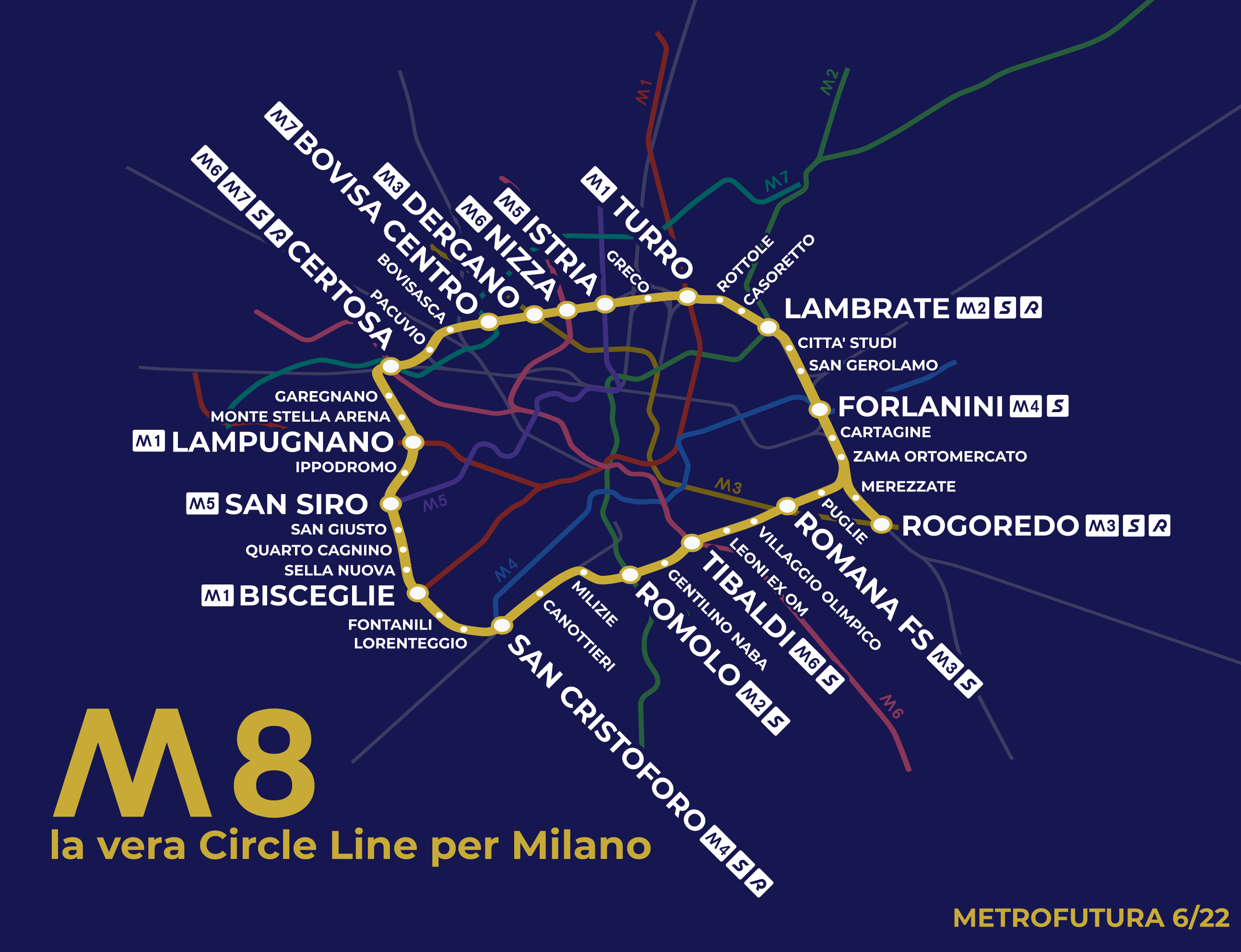7 Progetti Di Linee Metropolitane Per Il Futuro Della Rete Milanese