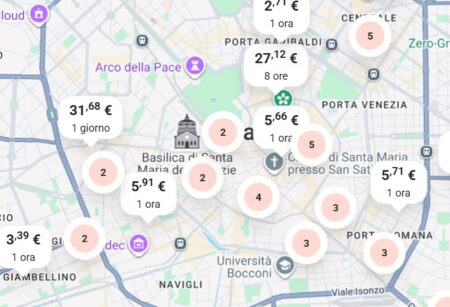 I parcheggi «low-cost» nelle zone centrali di Milano