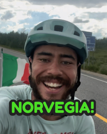 Da Milano a Capo Nord e ritorno. In bicicletta. Il sogno, la paura e le esperienze di un ventenne milanese in diretta social